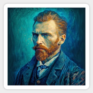 Tribute to Vincent Van Gogh Sticker